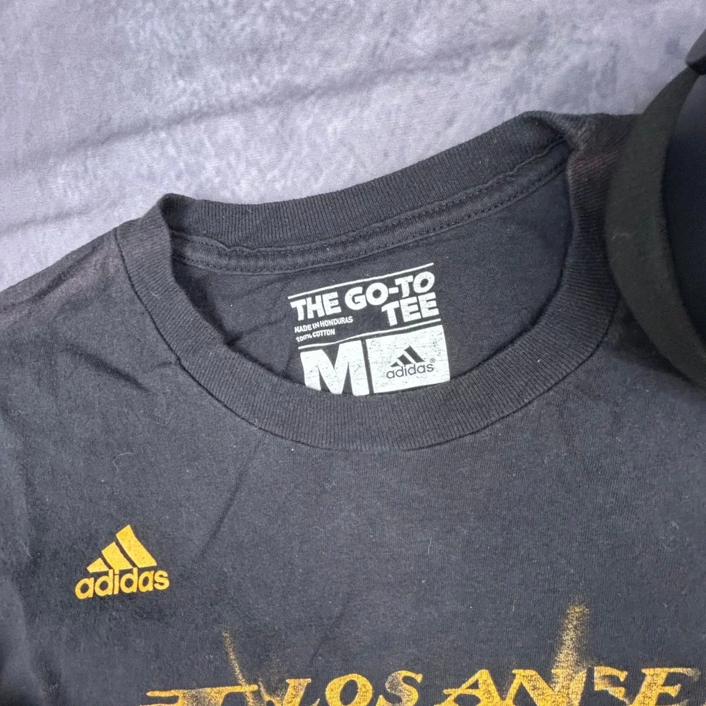 Adidas Los Angeles‎ Lakers Kobe Bryant 24 Graphic T-Shirt Black Gold Mens Medium